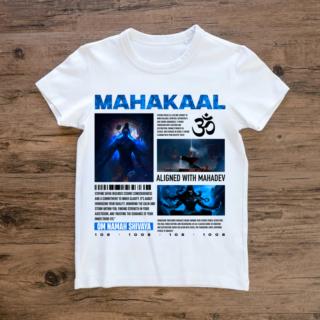 Mahakaal Black Regular T-Shirt