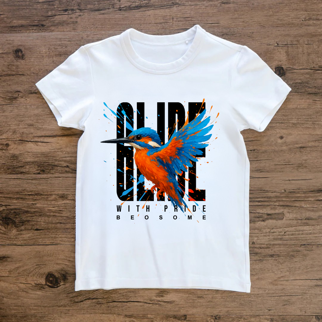 Glide Black Regular T-Shirt